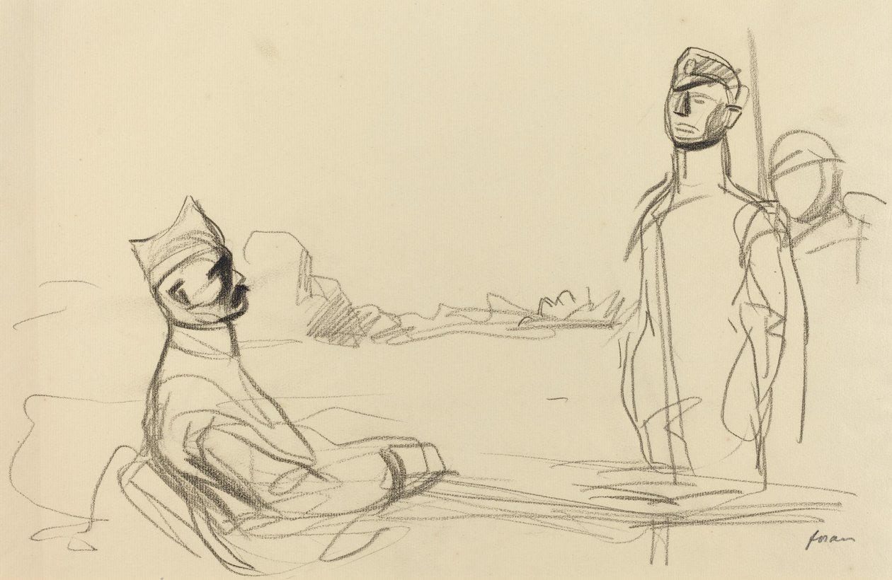 Verso la giustizia, c. 1914-1919 da Jean Louis Forain