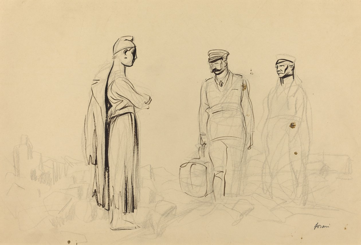 Verso la pace, c. 1914-1919 da Jean Louis Forain