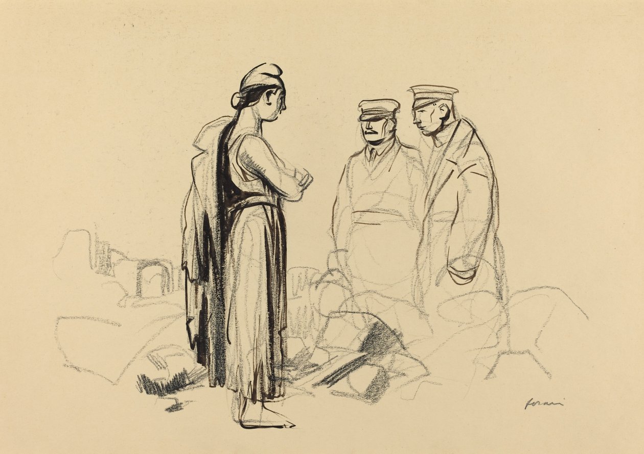 Verso la pace, c. 1914-1919 da Jean Louis Forain