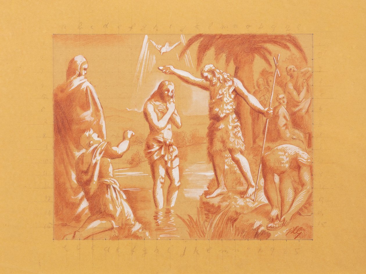 Il battesimo di Cristo da Jean Louis Gampert