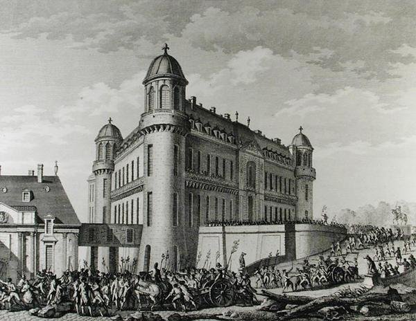 Cannoni portati da Chantilly a Parigi, 9 agosto 1789 da Jean Louis Prieur