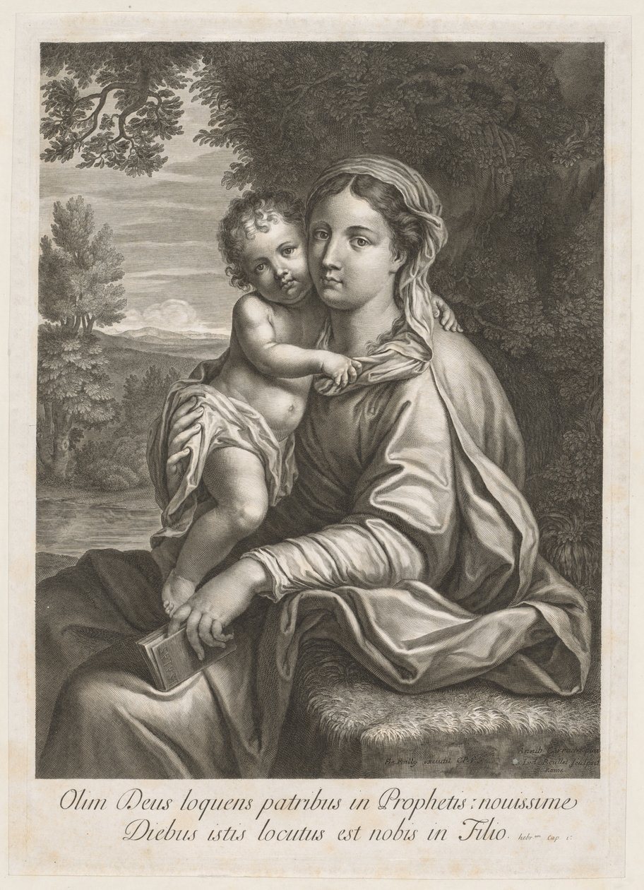 Madonna e Bambino da Jean Louis Roullet