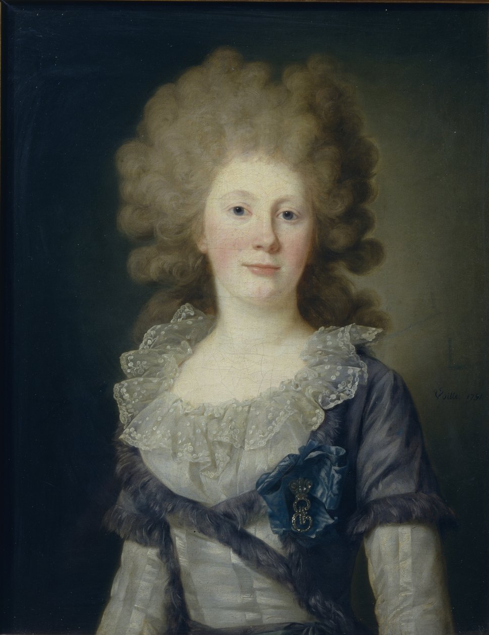 Ritratto della Contessa Sofia Vladimirovna Panina da Jean Louis Voille