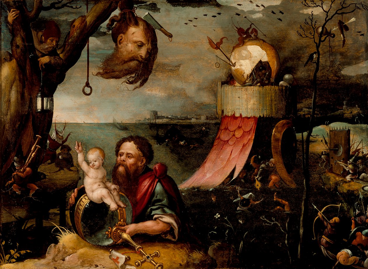 San Cristoforo e il Bambino Gesù da Jean Mandyn