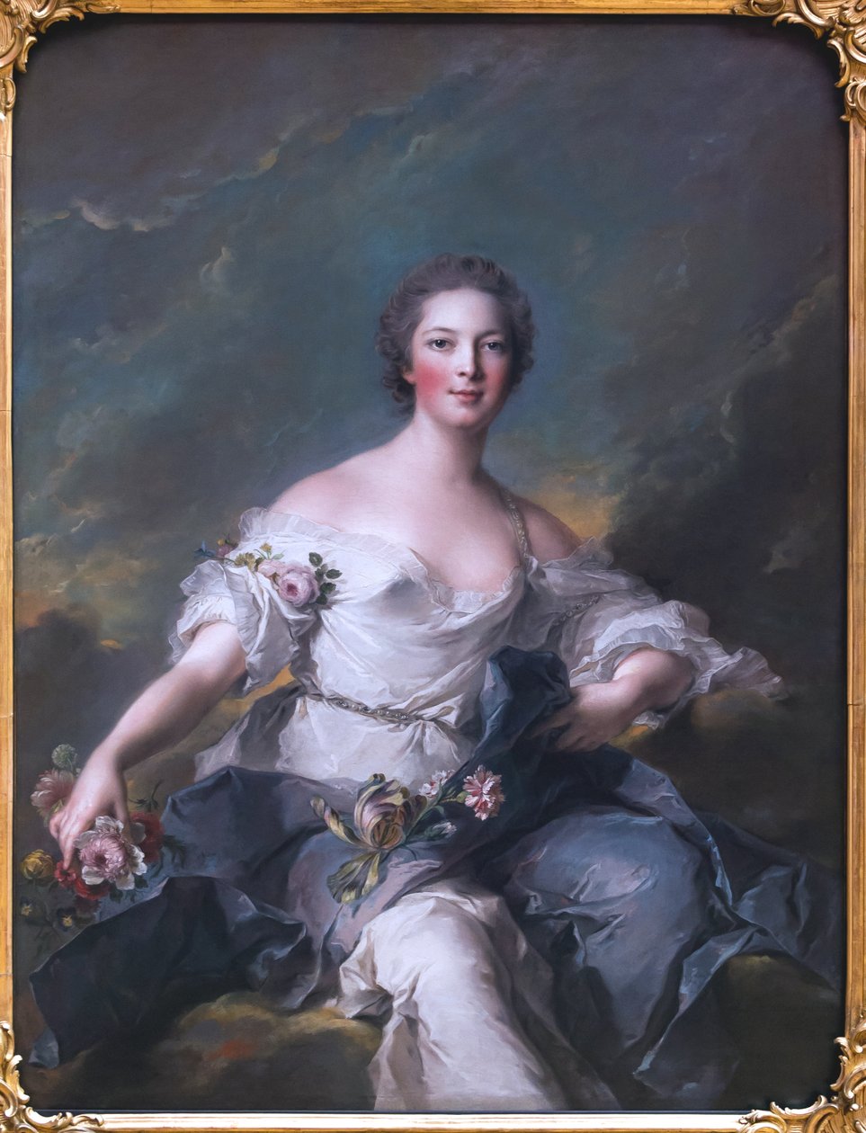 Tedesco: Die Marquise de Baglion als Flora Marchesa di Baglion come Flora da Jean Marc Nattier