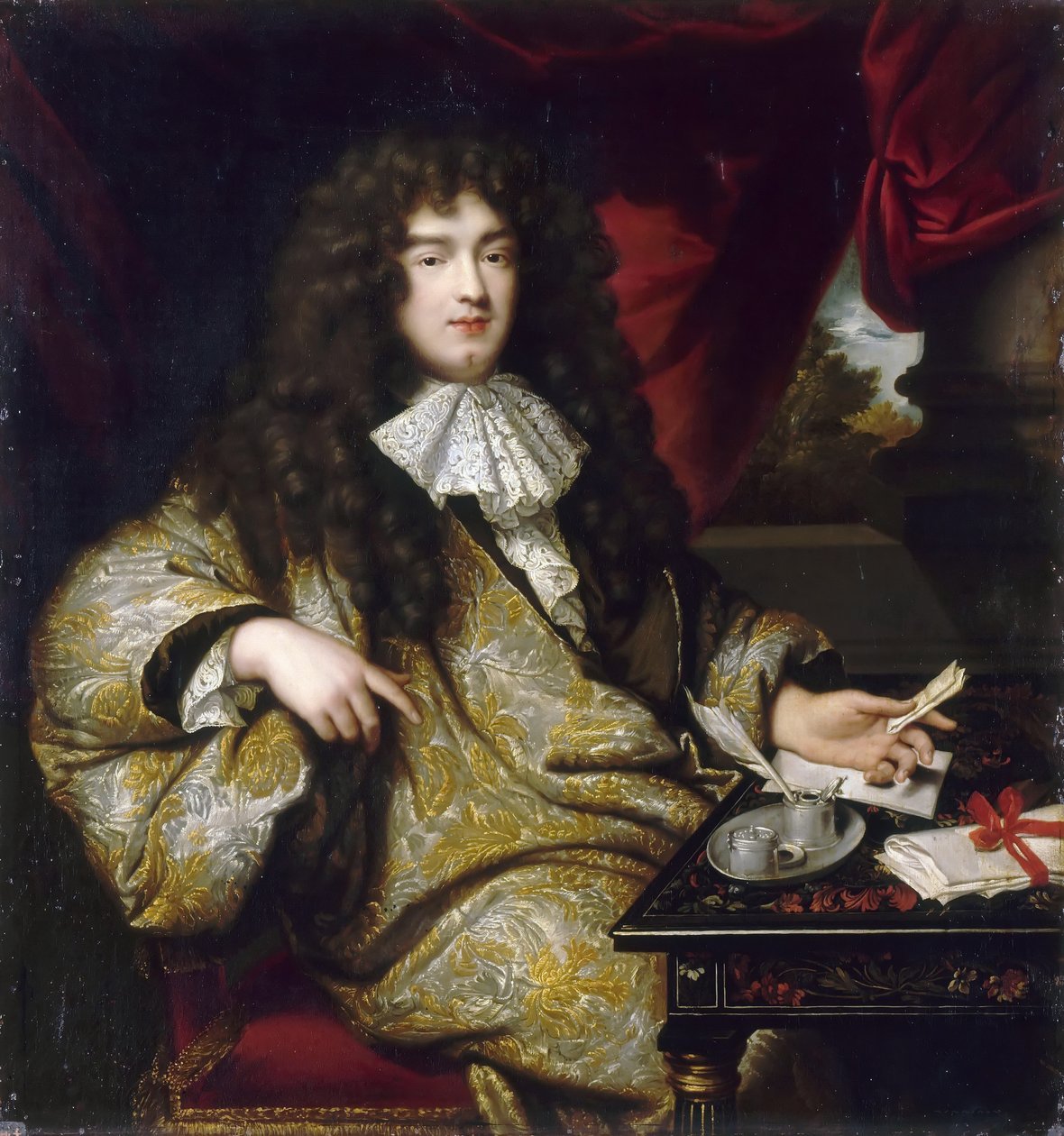 Jean-Baptiste Colbert, marchese di Seignelay 1651-1690 da Jean Marc Nattier