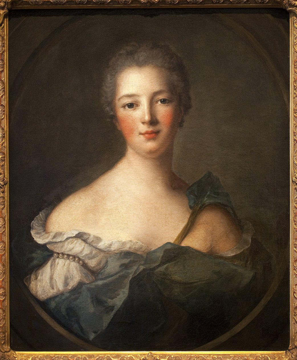 Jeanne Antoinette Poisson, Marchesa di Pompadour (1721-1764) da Jean Marc Nattier