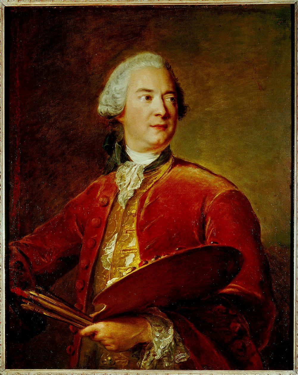 Ritratto di Louis Tocqué, 1696-1772, 1739 da Jean Marc Nattier