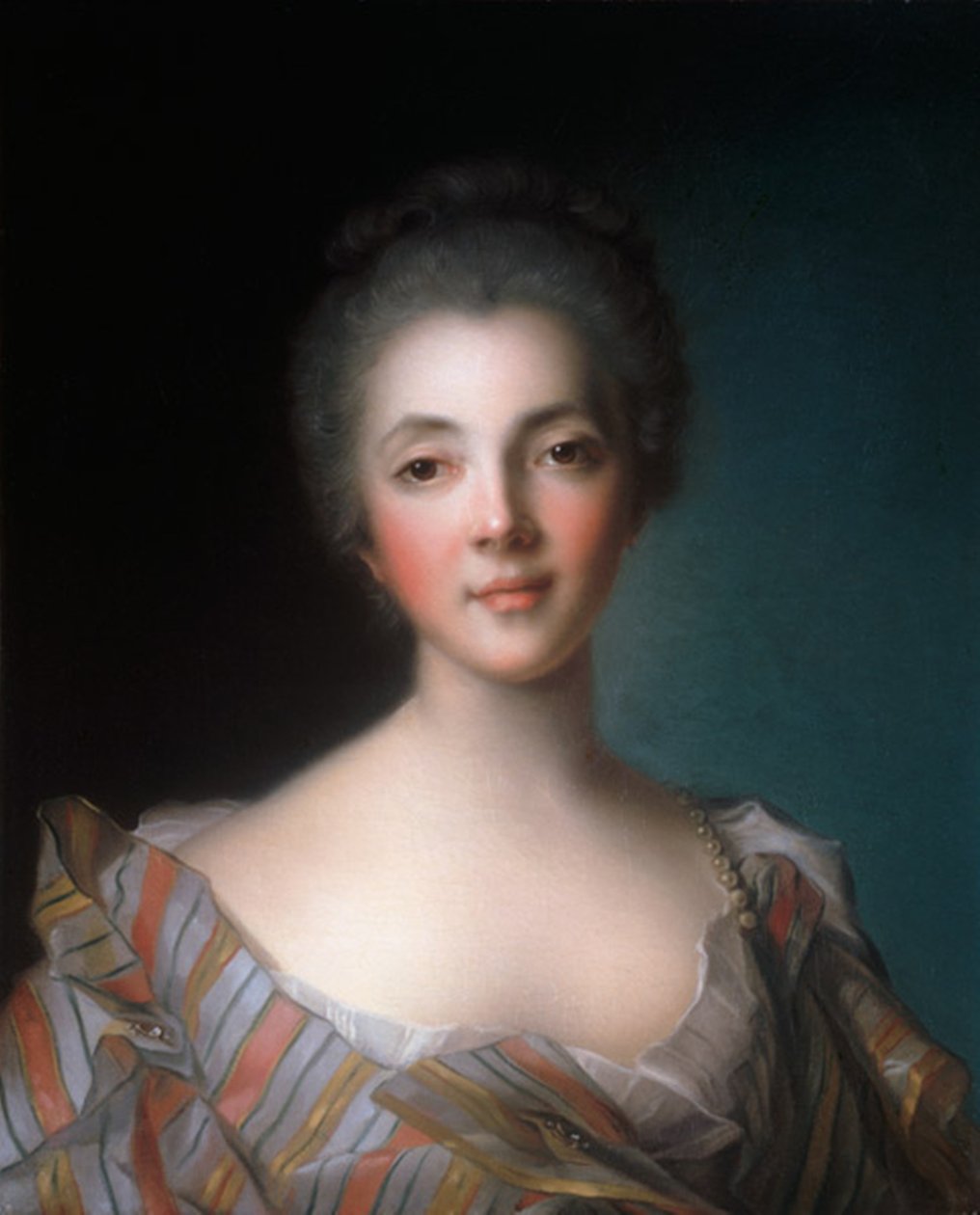 Ritratto di Louise Marie Madeleine de Fontaine-Dupin (1706-1799). da Jean Marc Nattier