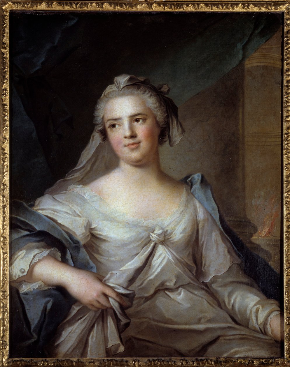 Ritratto di Madame Henriette di Francia, figlia di Luigi XV, in veste di vestale da Jean Marc Nattier