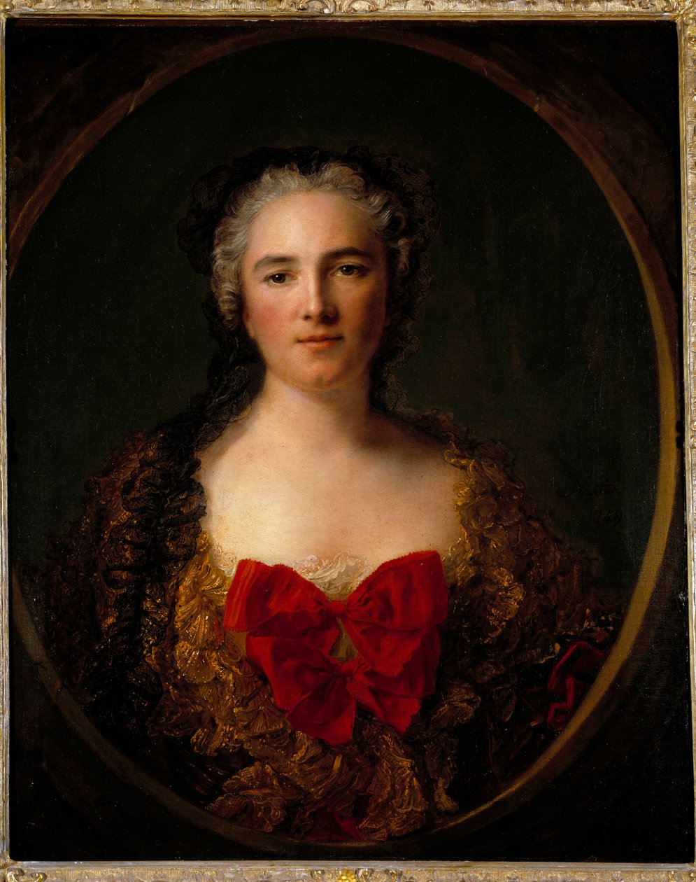 Ritratto della Marchesa Louise Elisabeth De Dreux Breze da Jean Marc Nattier
