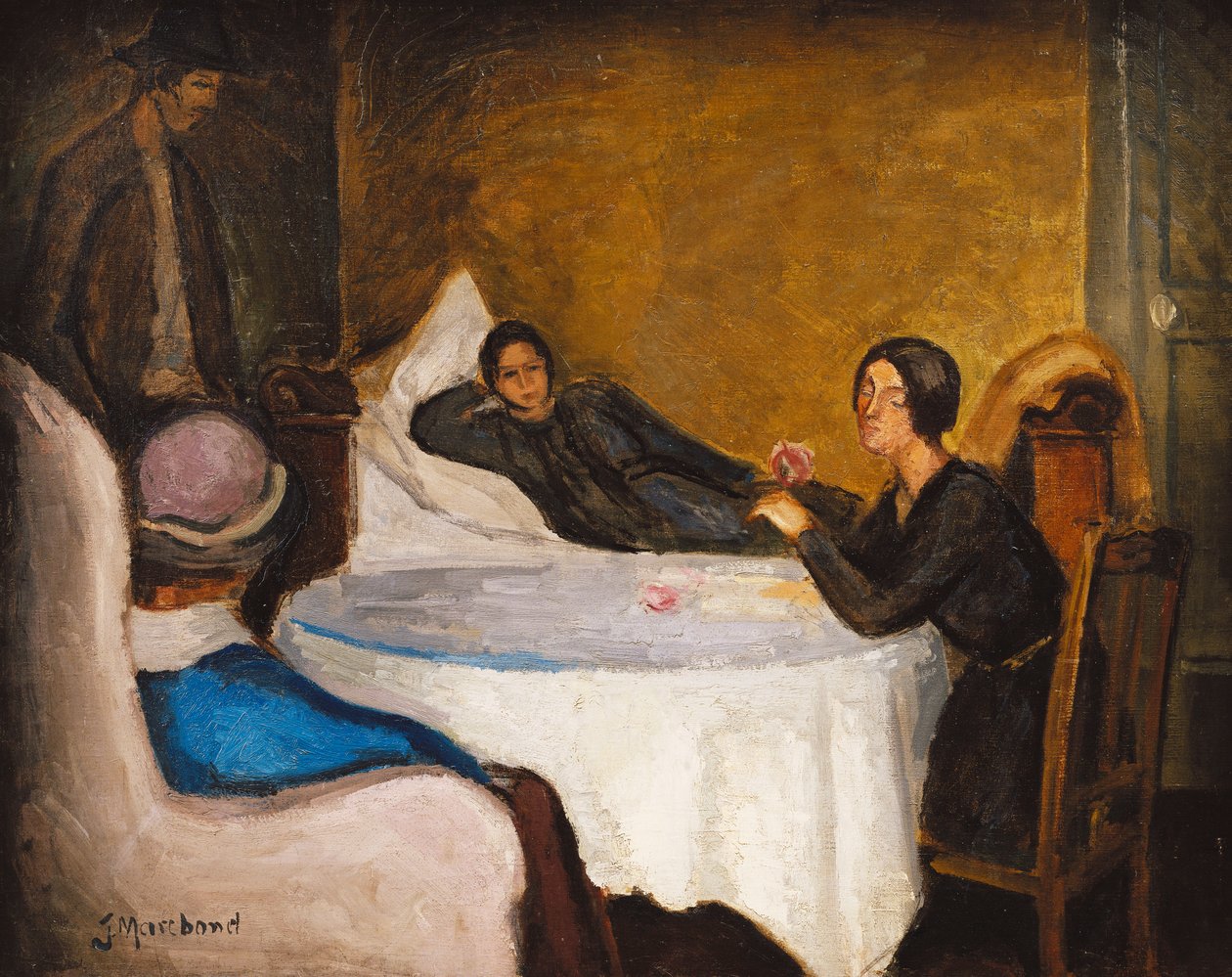 La tavola rotonda da Jean Marchand