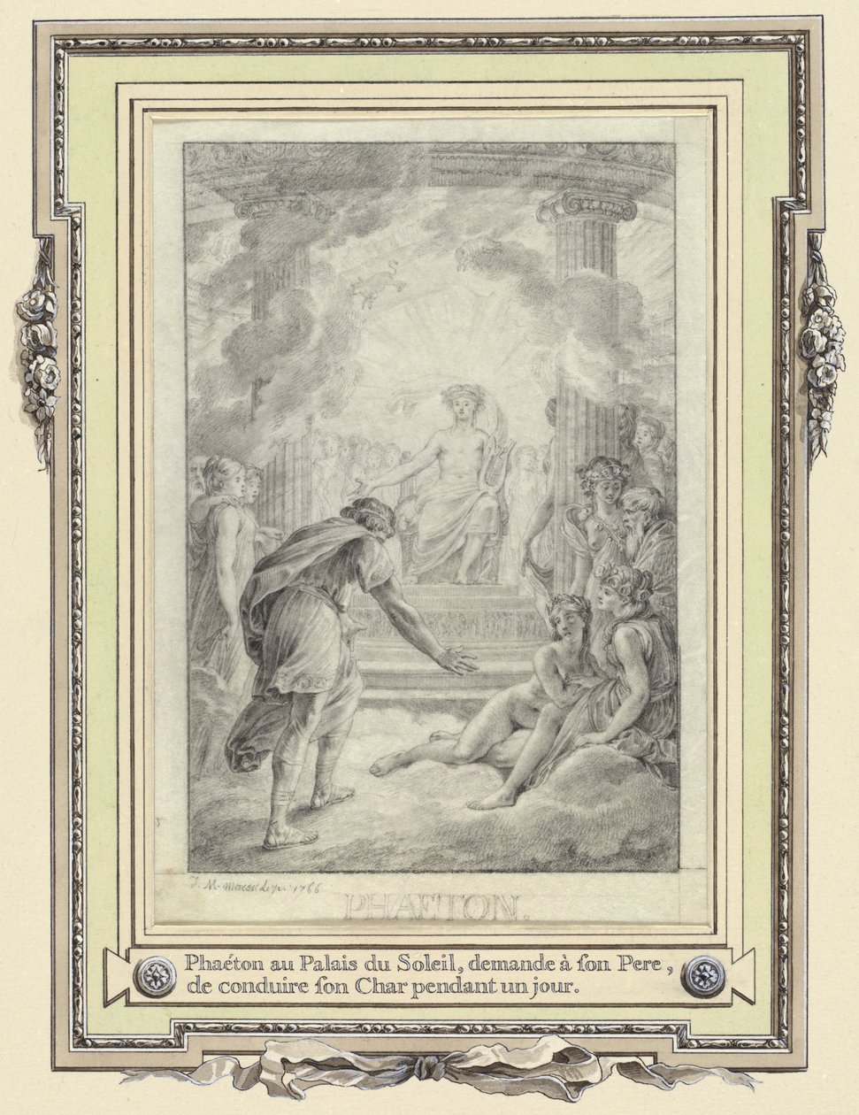 Fetonte al Palazzo del Sole ... da Jean Michel Moreau