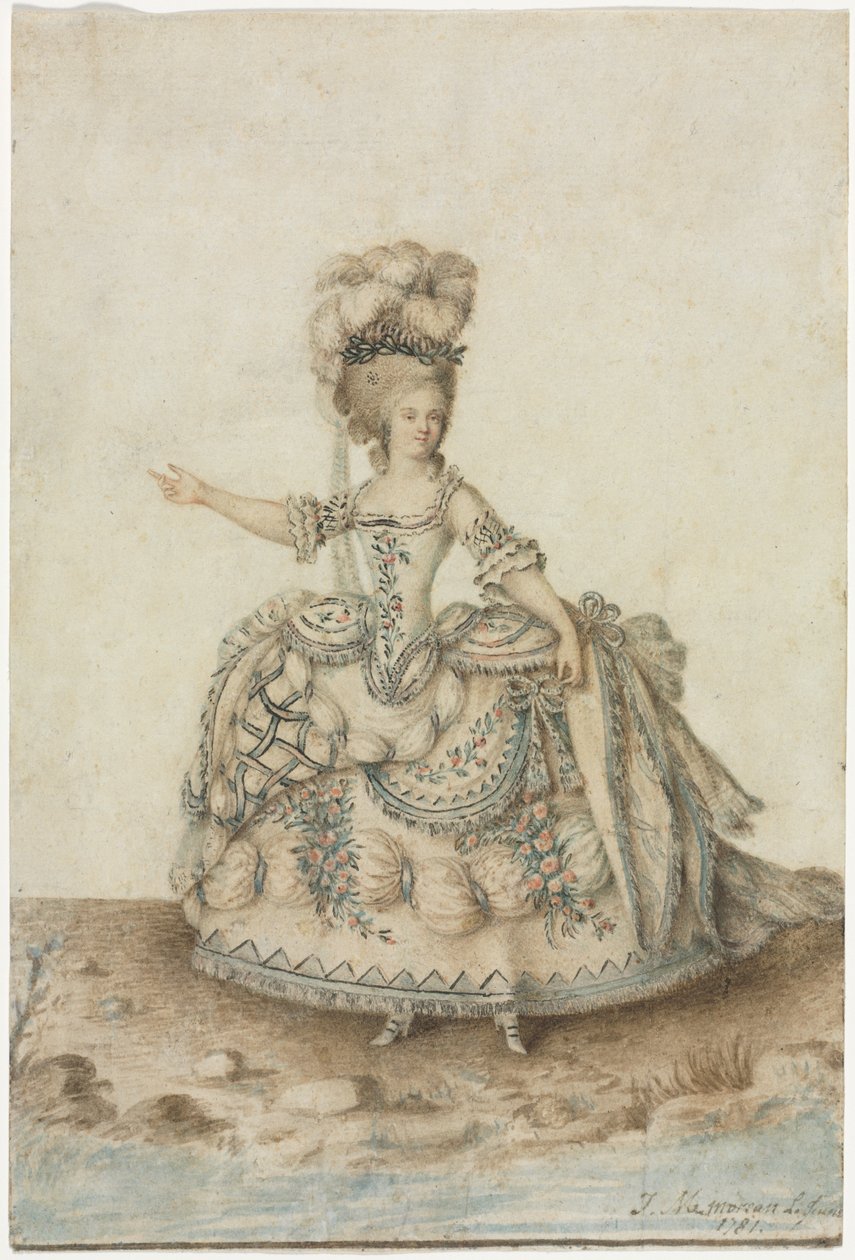 Studio di costume per cantante d