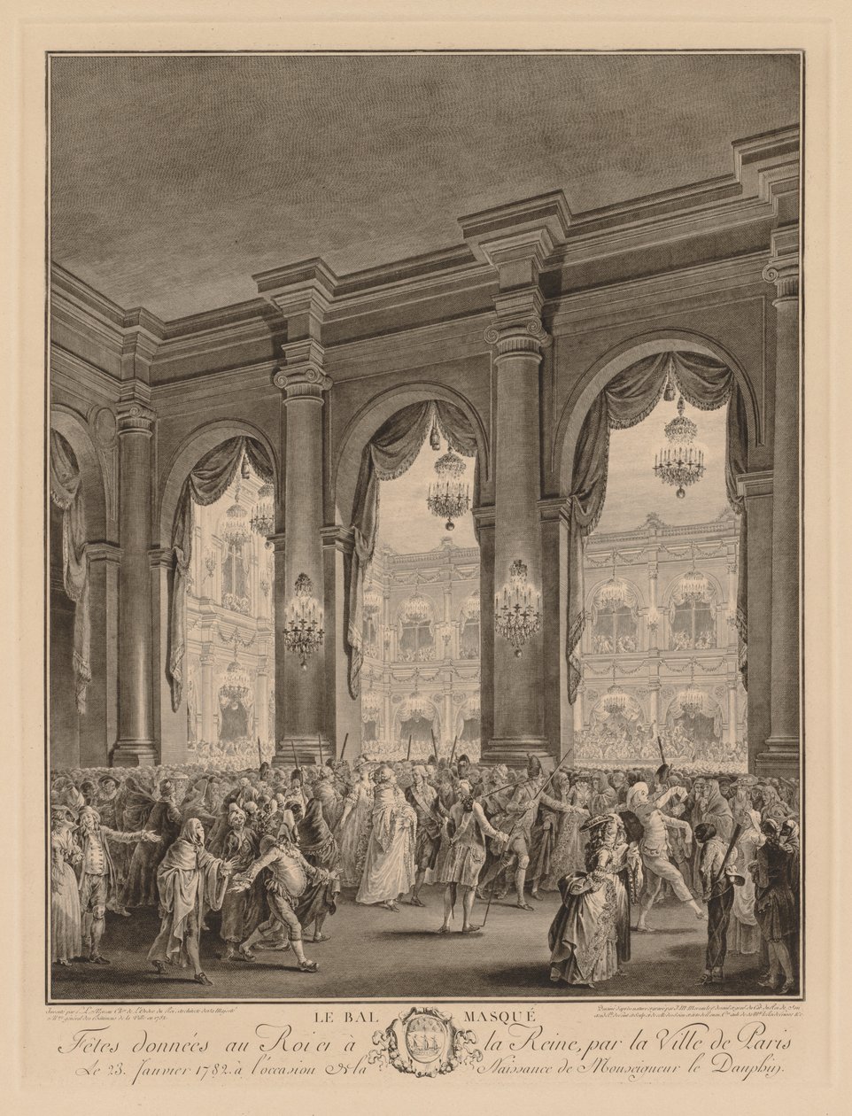Il ballo in maschera dato all