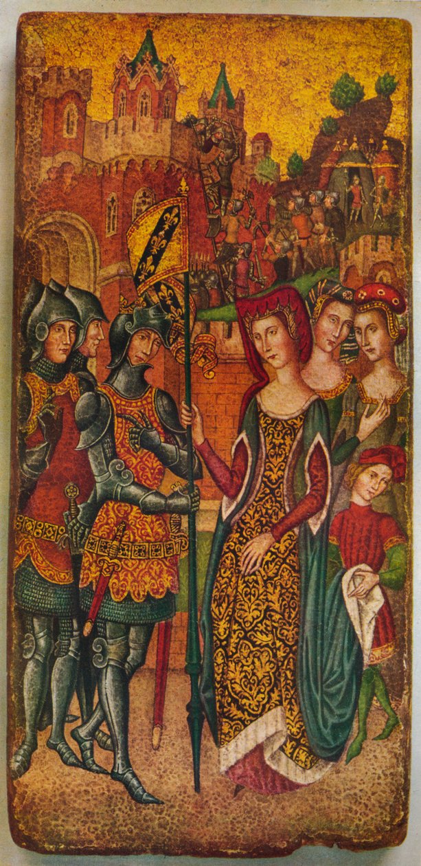 Un primitivo francese non registrato: Carlo VII e Agnese Sorel: attribuito a Jean Mirail da Jean Miraillet