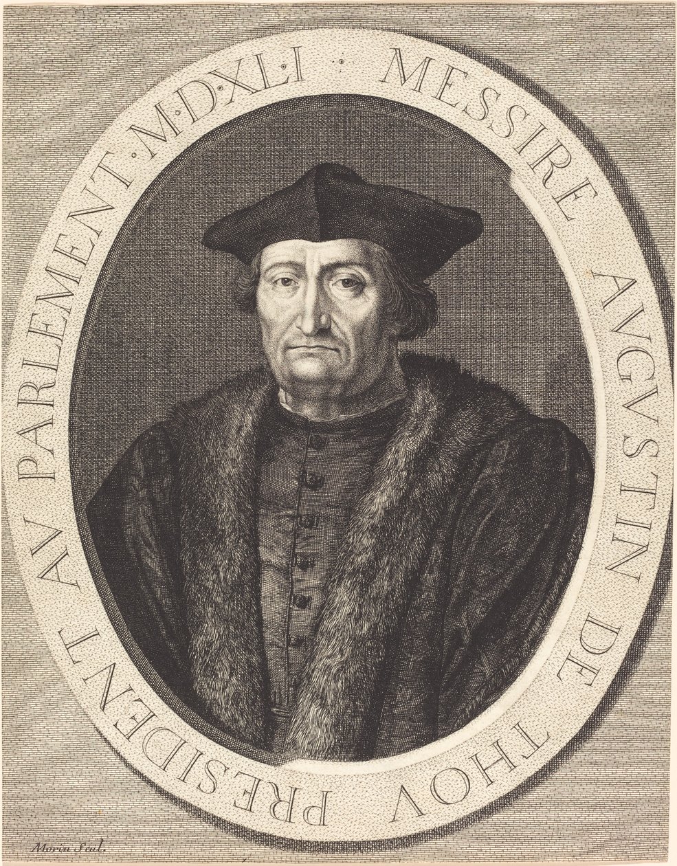 Augustin de Thou da Jean Morin