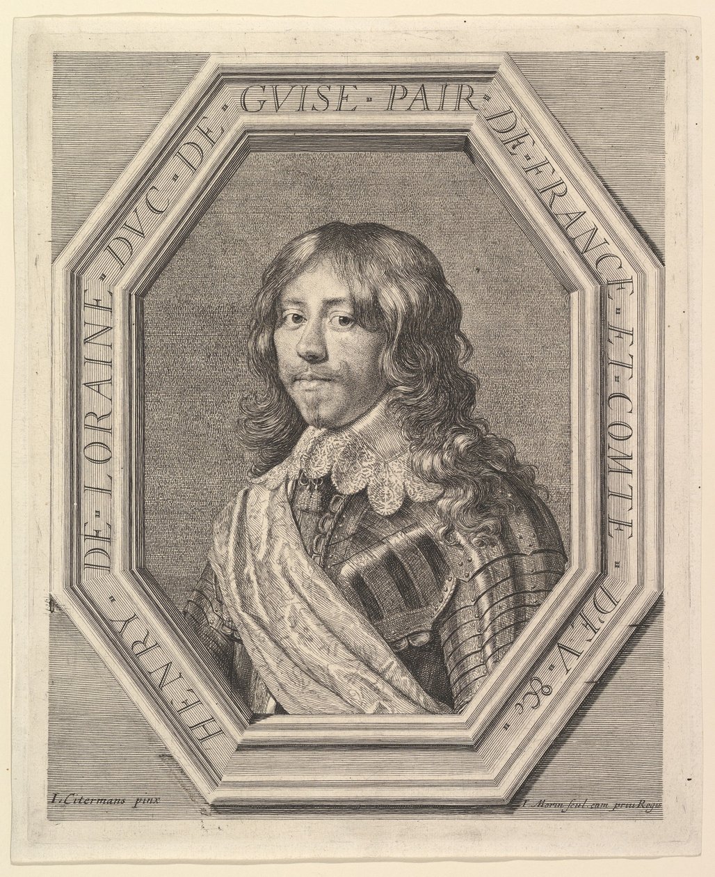 Enrico II di Lorena, duca di Guisa da Jean Morin