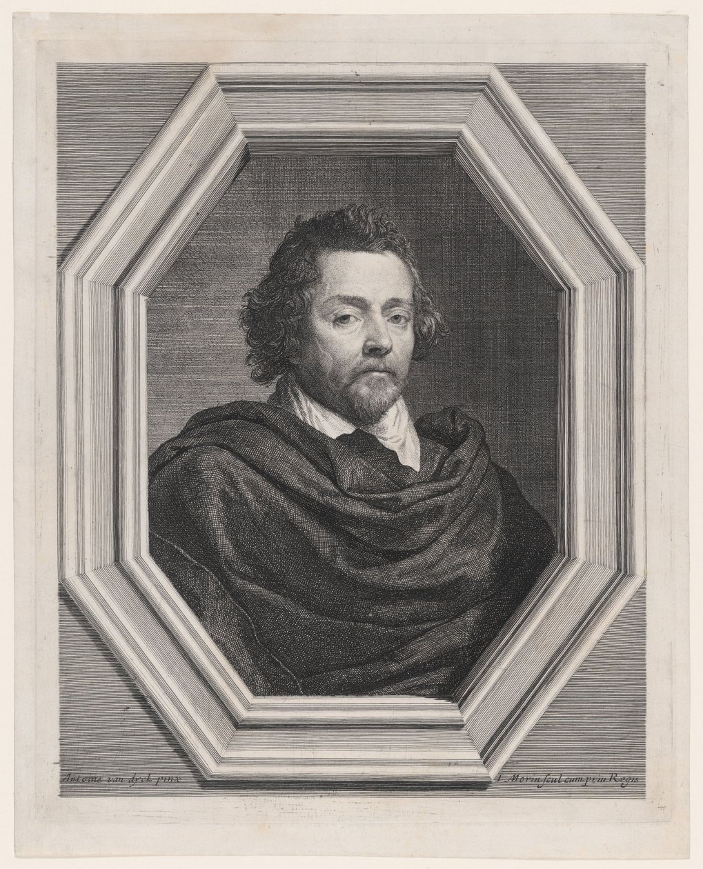 Jan Baptist Christijn, figlio del plenipotenziario del re di Spagna, barone di Meerbeck (1630-1690) da Jean Morin