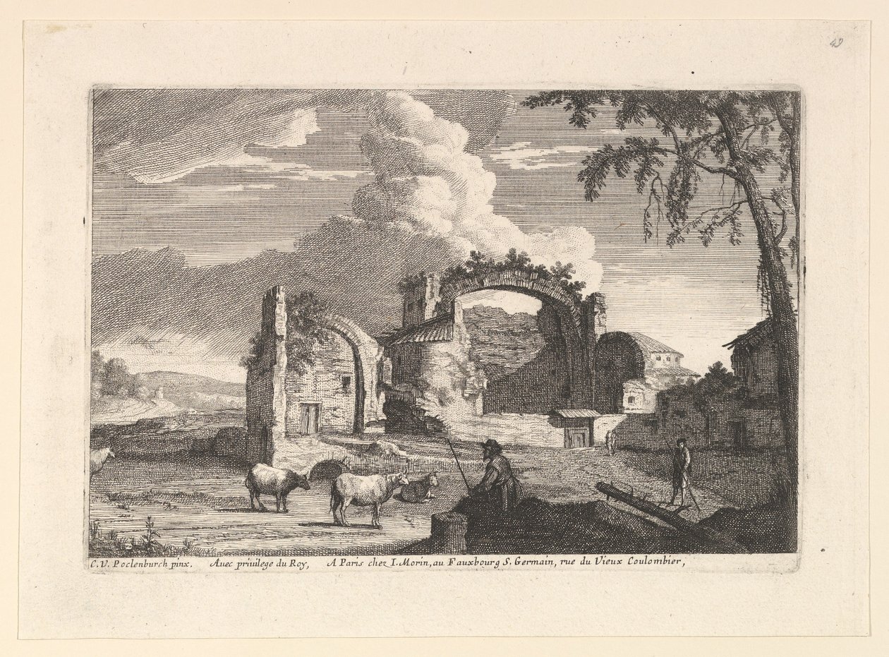 Il bovaro seduto da Jean Morin