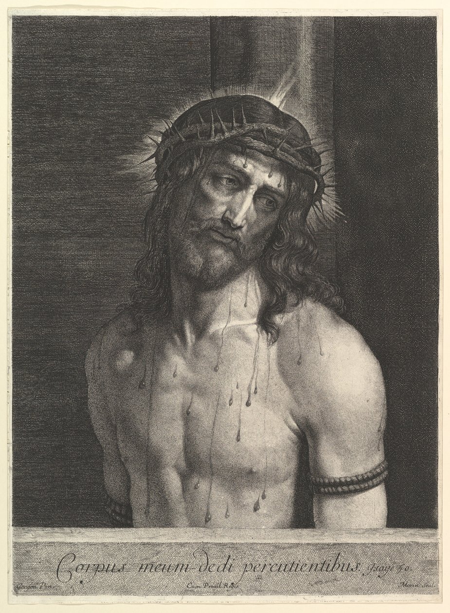 Il Cristo alla colonna da Jean Morin
