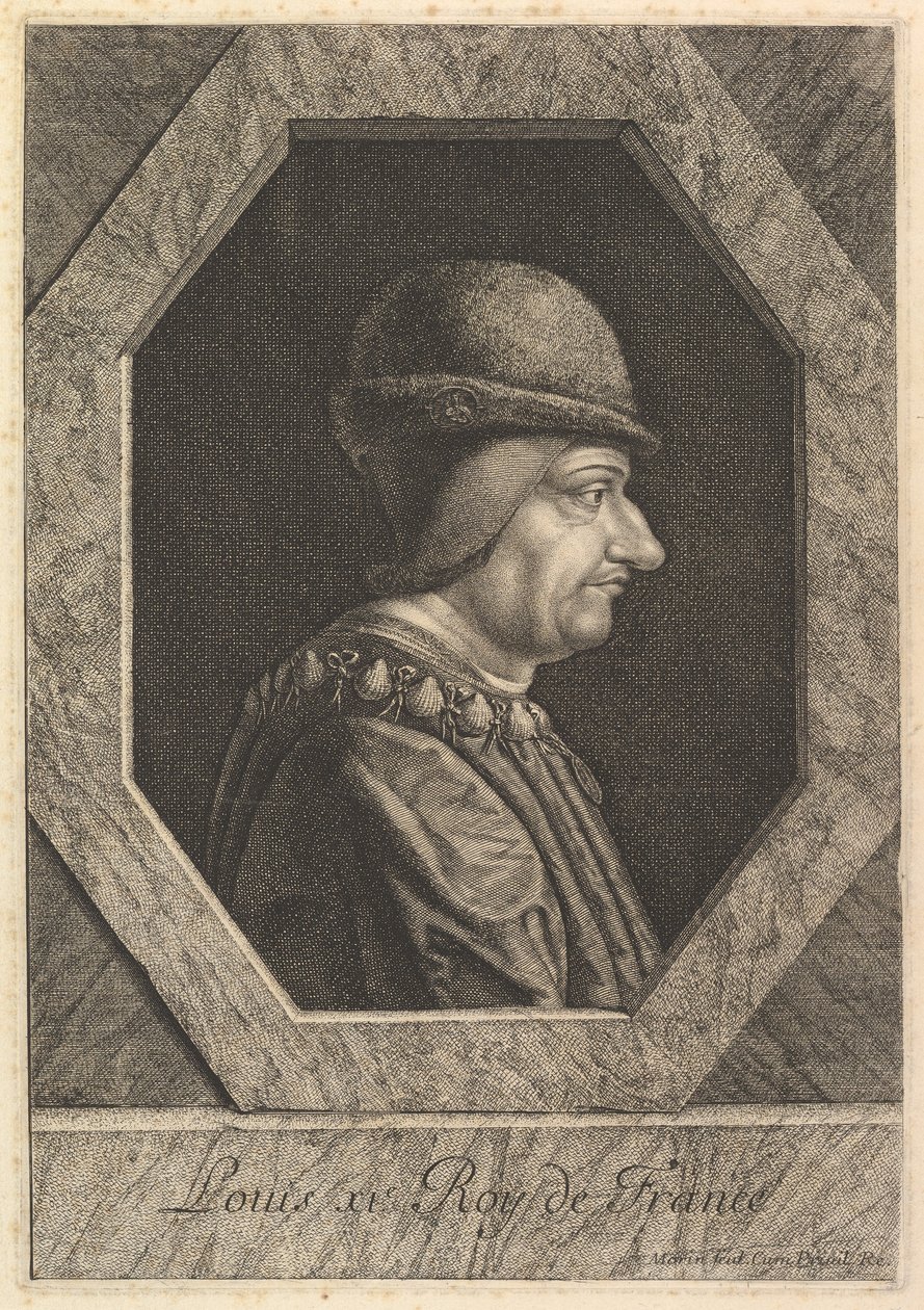 Luigi XI, re di Francia da Jean Morin