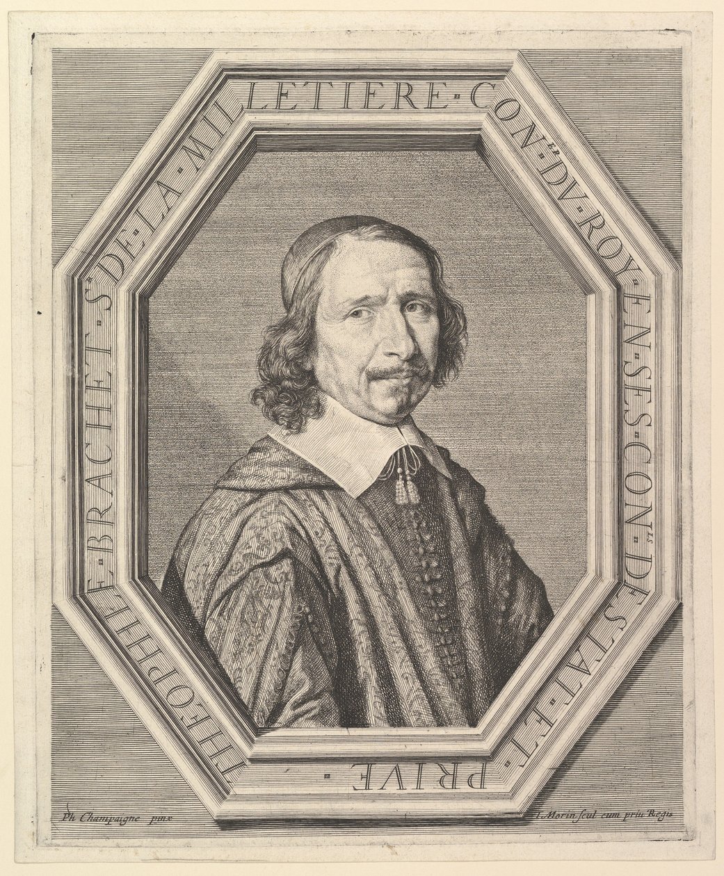Theophile Brachet de la Milletiere, consigliere del re da Jean Morin