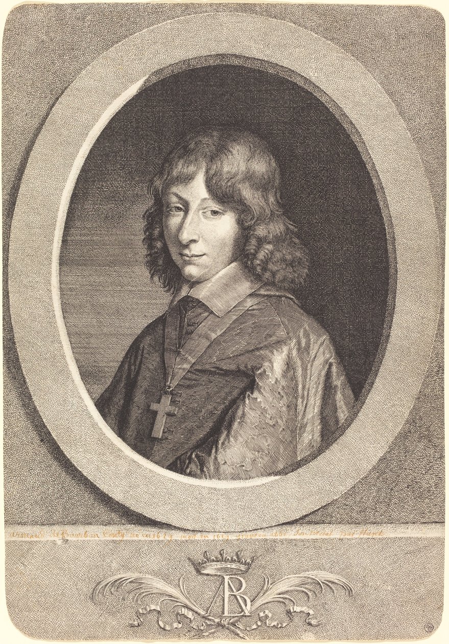 Armand de Bourbon-Conti da Jean Morin after Justus van Verus