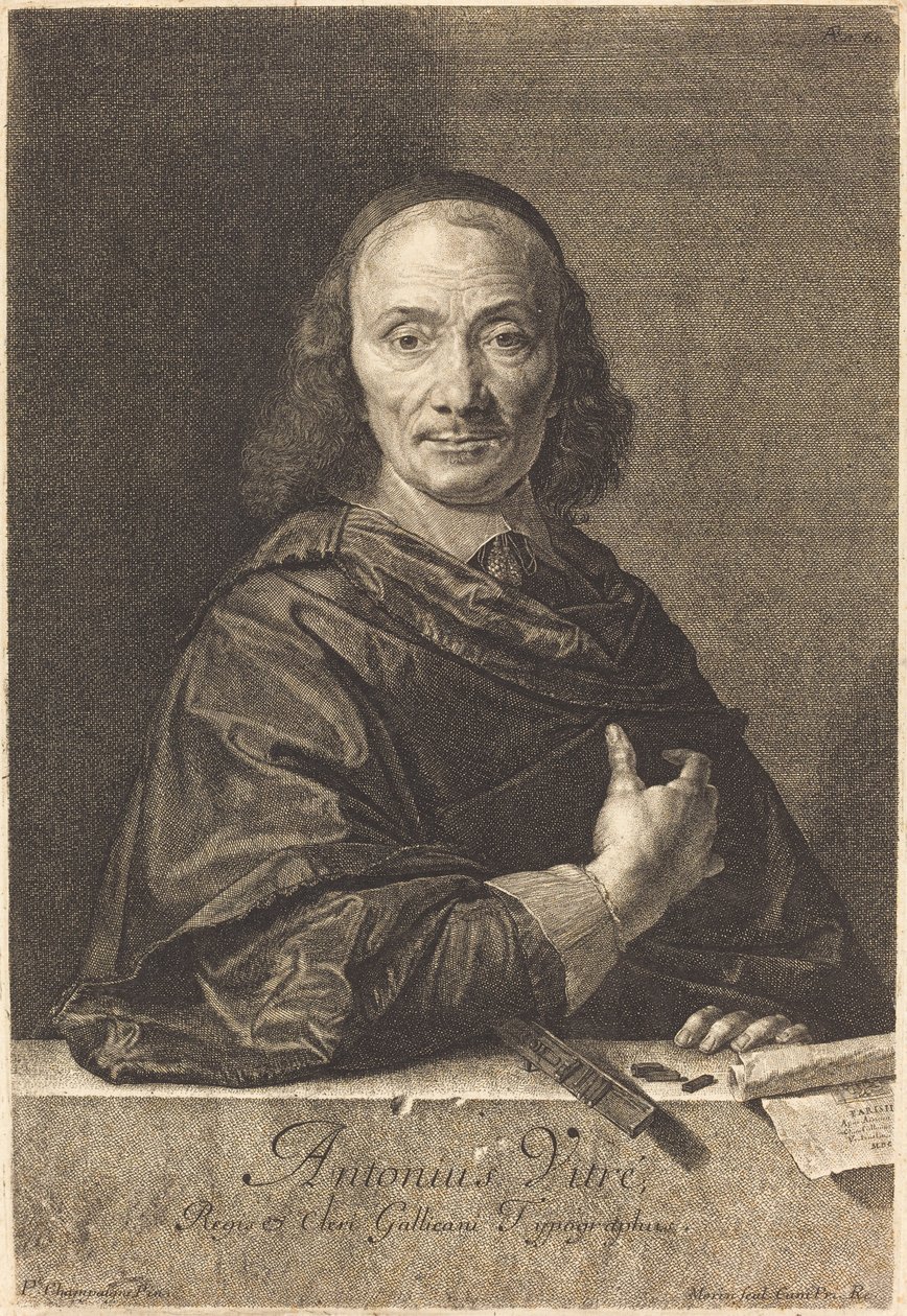 Antoine Vitre da Jean Morin after Philippe de Champaigne