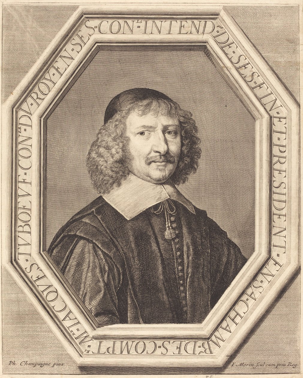 Jacques Tuboeuf da Jean Morin after Philippe de Champaigne