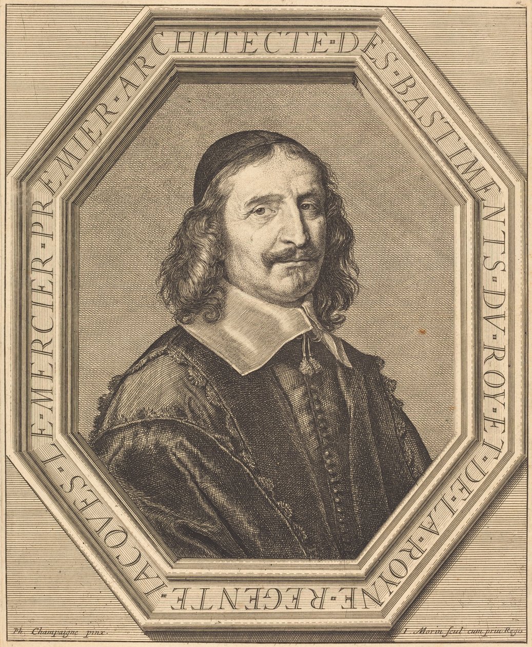 Jacques le Mercier da Jean Morin after Philippe de Champaigne