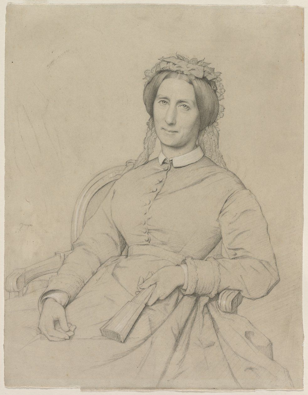 Madame Hippolyte Flandrin (Aimée Ancelot) da Jean Paul Flandrin