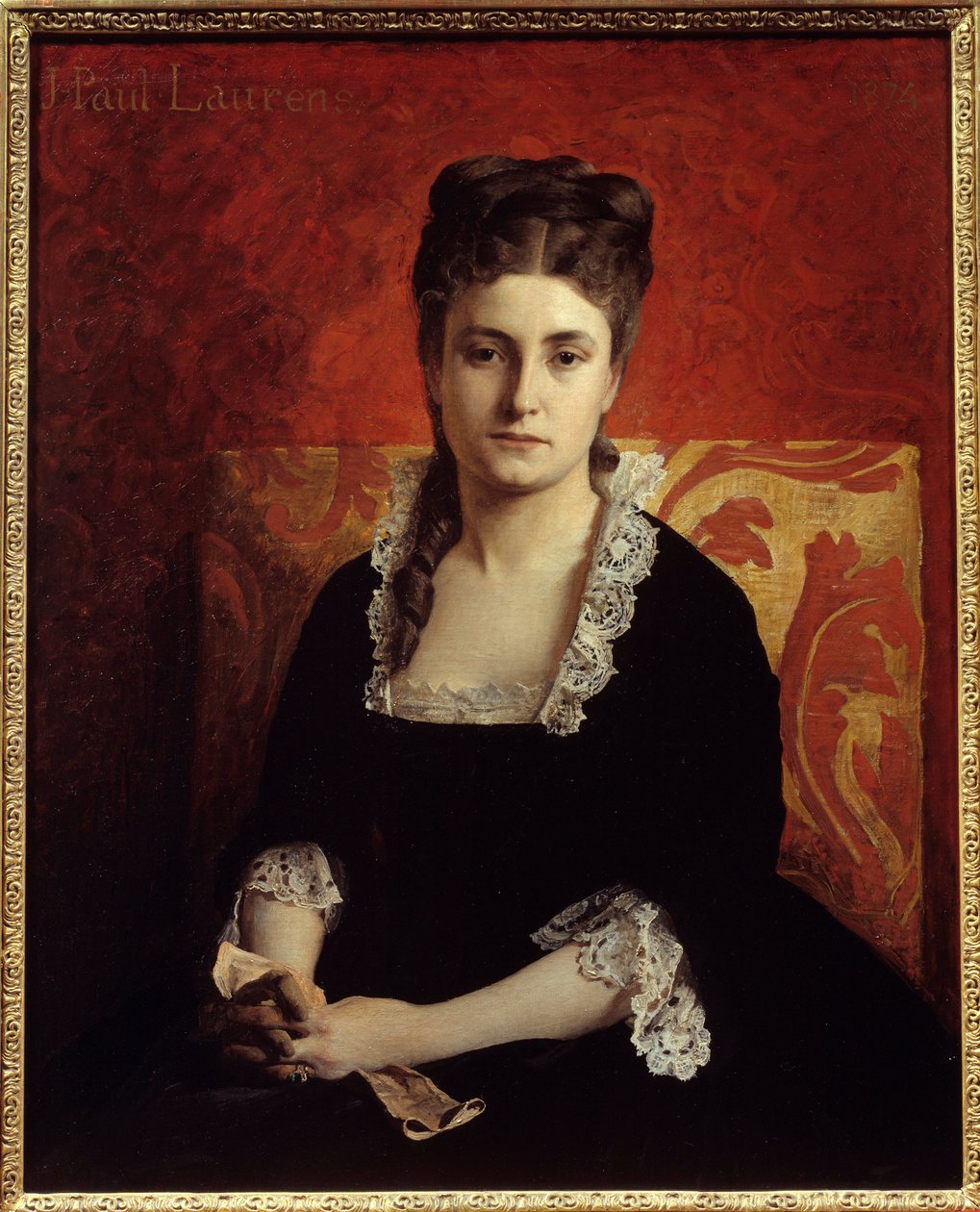 Ritratto di donna da Jean Paul Laurens