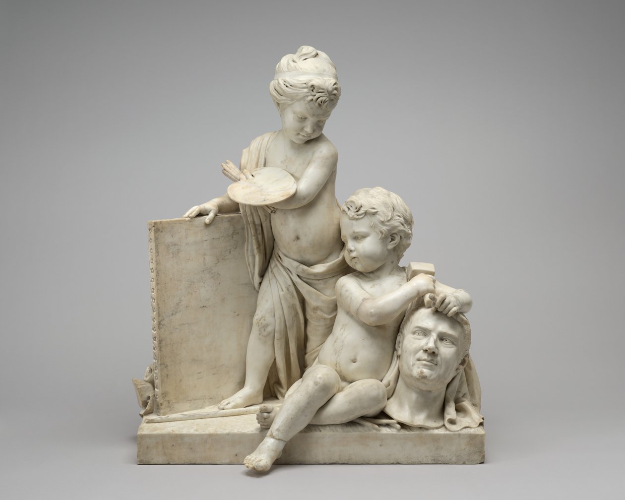 Pittura e scultura, 1774-1778 da Jean Pierre Antoine Tassaert