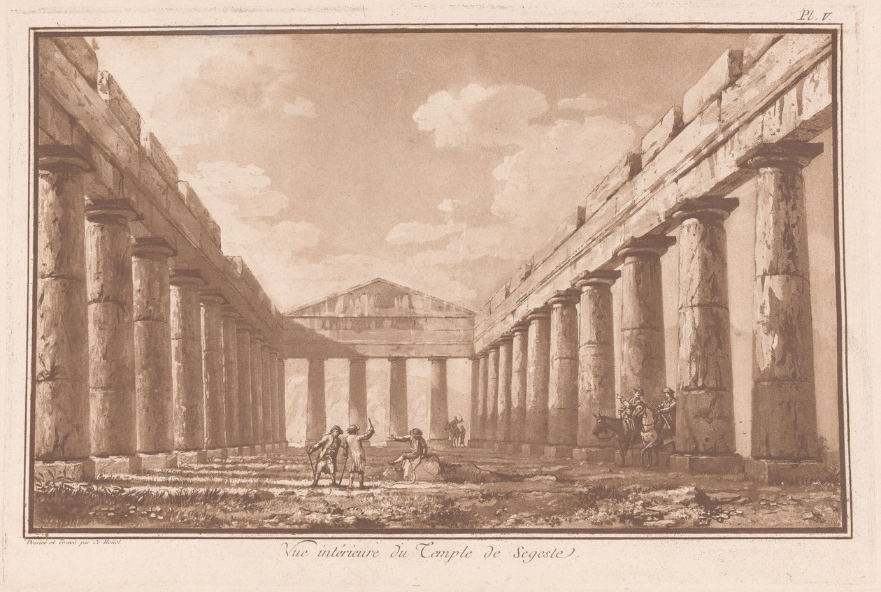 Voyage Pittoresque des Isles de Sicile, de Malte et de Lipari (vol. 1) da Jean Pierre Louis Laurent Houël