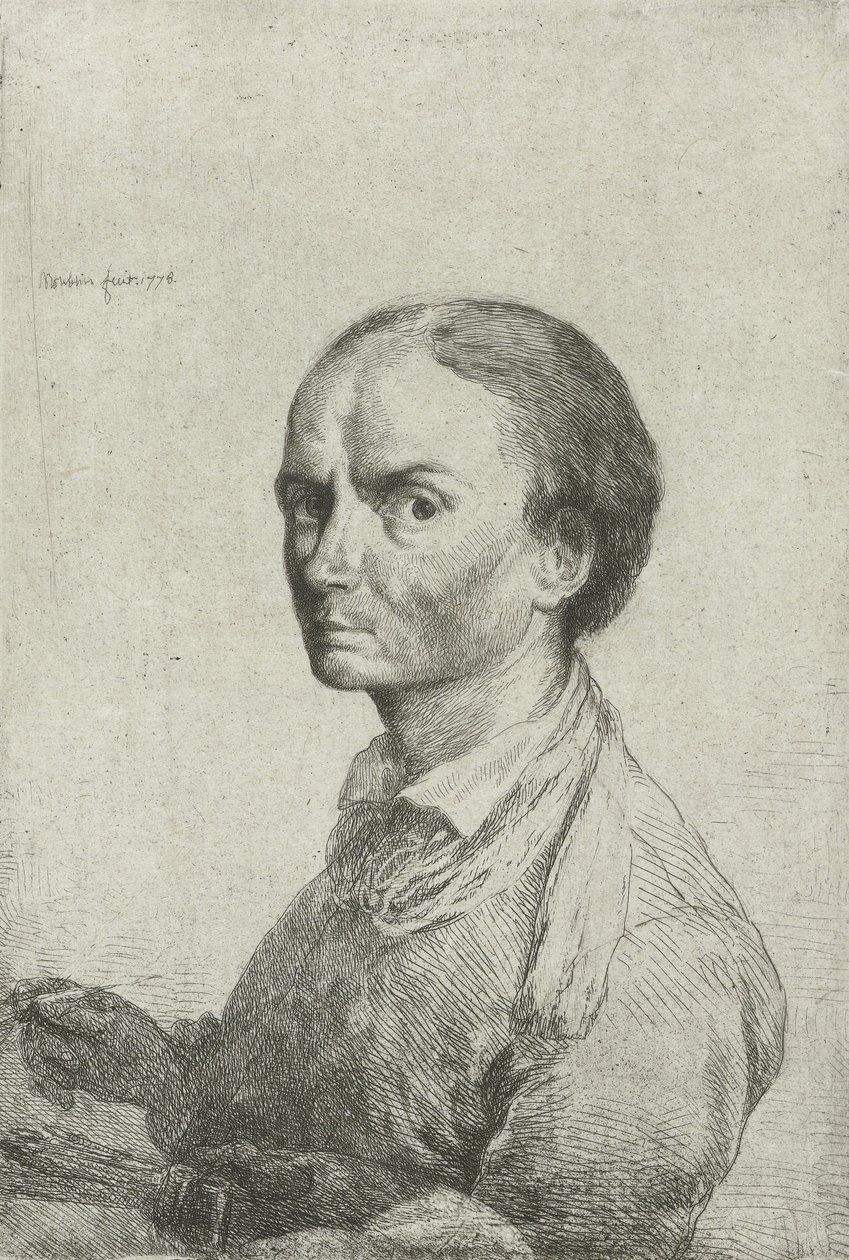 Autoritratto di Jean Pierre Norblin de la Gourdaine da Jean Pierre Norblin de La Gourdaine
