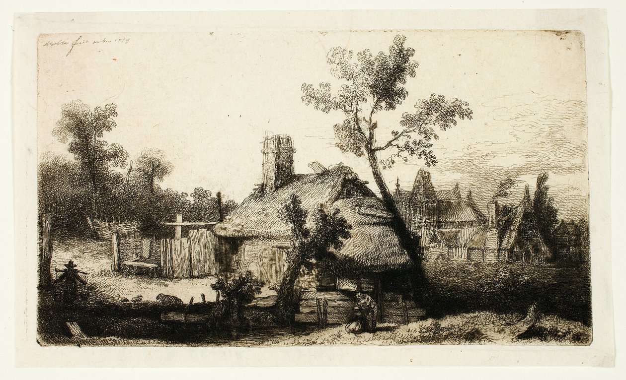 Il villaggio da Jean Pierre Norblin de La Gourdaine