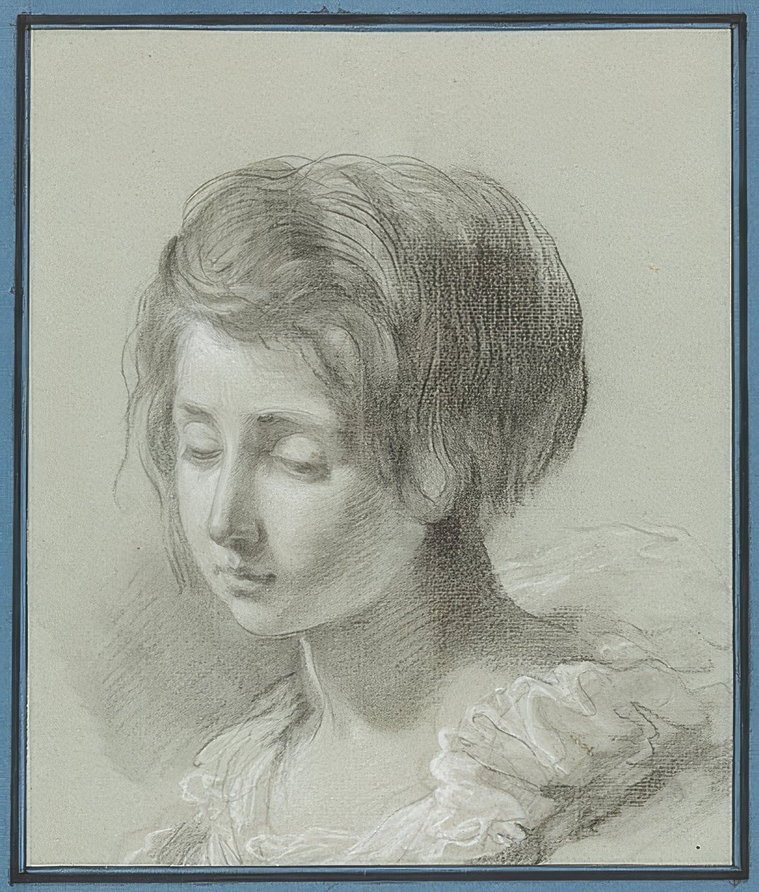 Ritratto di una giovane donna. Circa 1781 da Jean Pierre Saint Ours