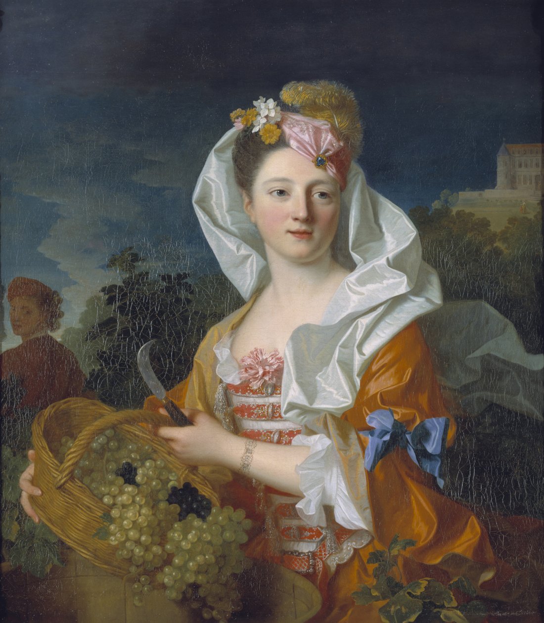 Ritratto di una signora come Pomona da Jean Ranc