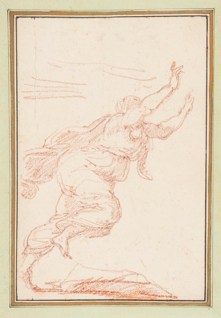 Figura femminile in corsa da Jean Robert Ango