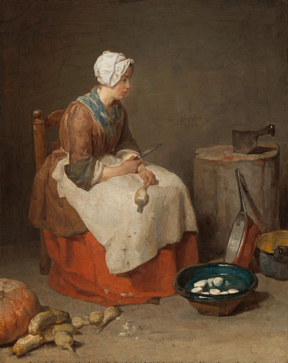La cameriera da Jean Baptiste Simeon Chardin