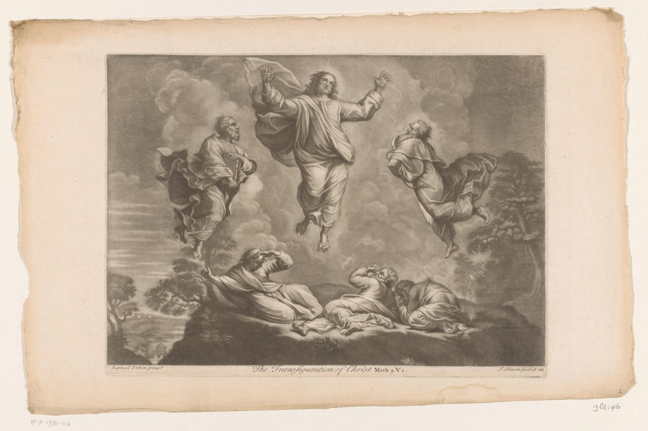Trasfigurazione (The Transfiguration of Christ) da Jean Simon