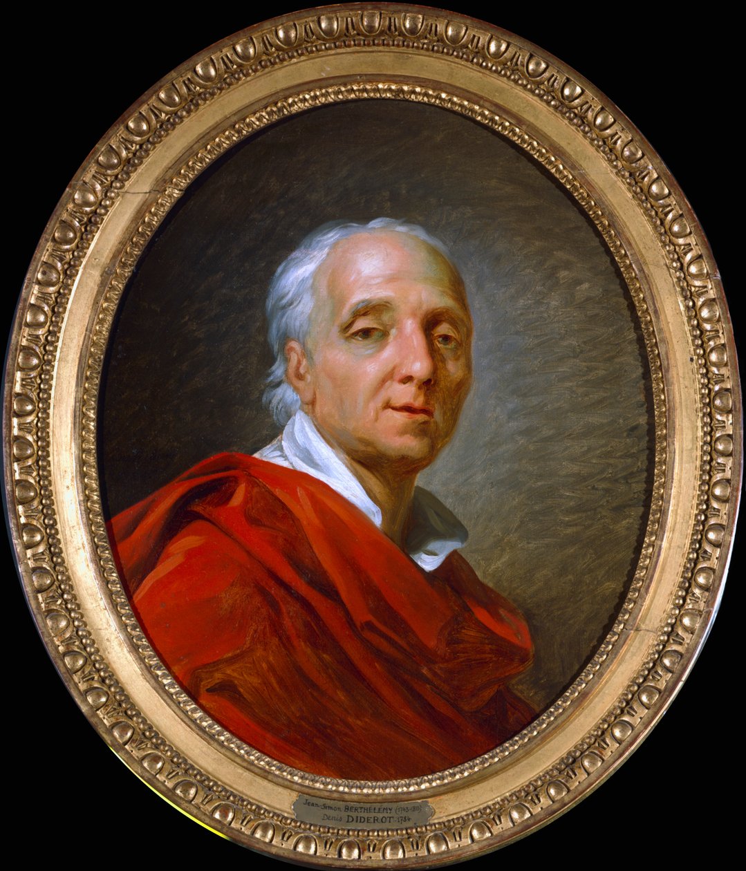 Denis Diderot, uomo di lettere e enciclopedista francese del XVIII secolo da Jean Simon Berthelemy