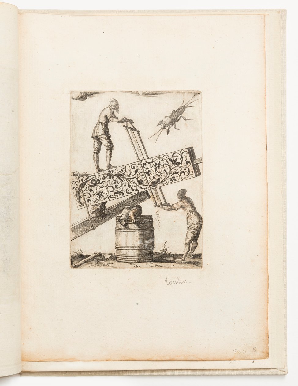 Tavola 2, da Si quid melius videris (Una Suite di Disegni in Nero) da Jean Toutin