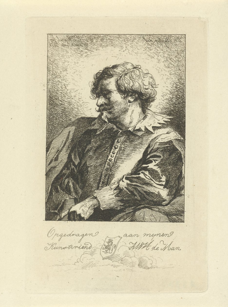 Ritratto di un uomo da Jean Zacherie Mazel