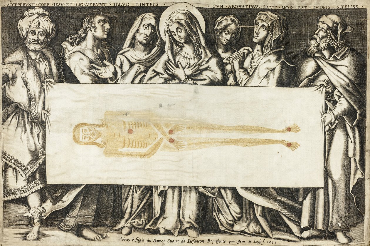 La Sacra Sindone di Besançon da Jean de Loisy