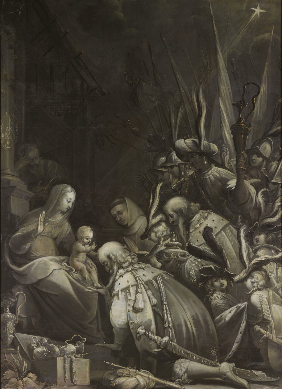 Adorazione dei Magi, 1636 da Jean de Saint Igny
