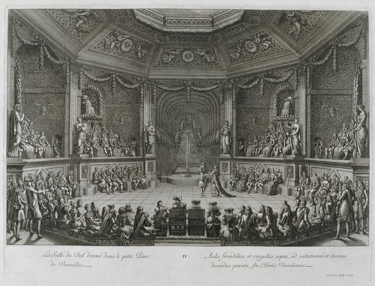 Le Grand Divertissement royal de Versailles, 18 luglio 1668 da Jean le Pautre