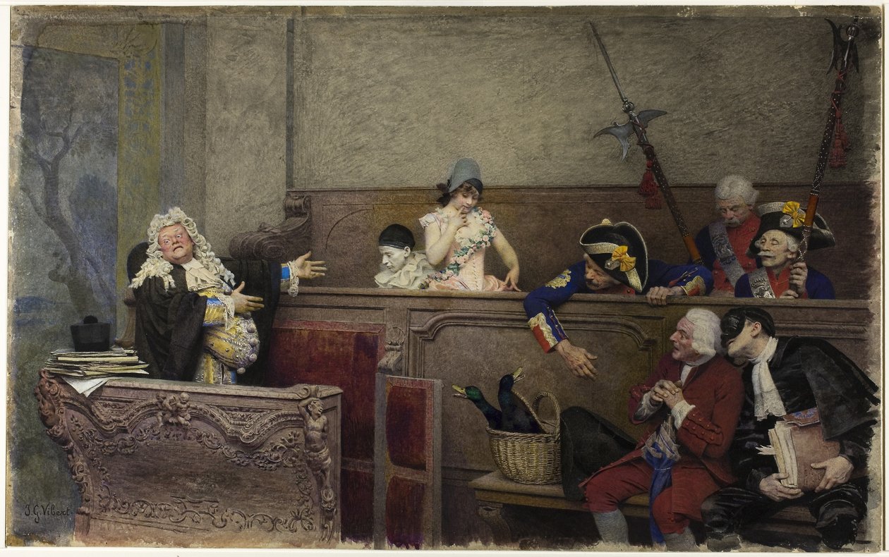 Processo di Pierrot da Jean or Jehan Georges Vibert