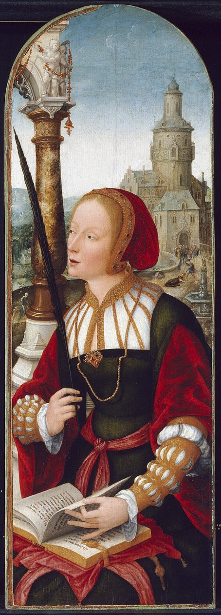 Santa Barbara da Jean the Elder Bellegambe